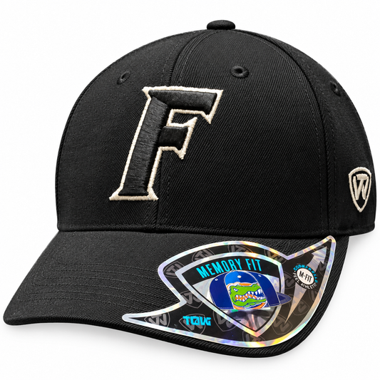 Mens NCAA Florida Gators B.A.F. Black Memory Fit Hat
