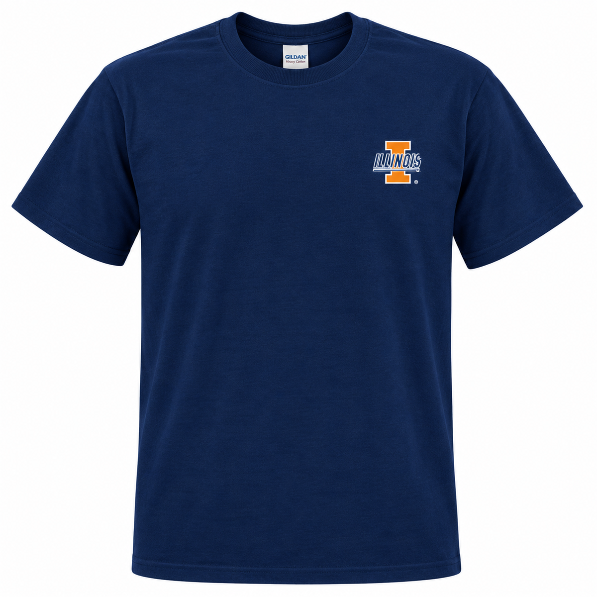 Youth Illinois Fighting Illini Antigua Navy Sport NCAA T-Shirt