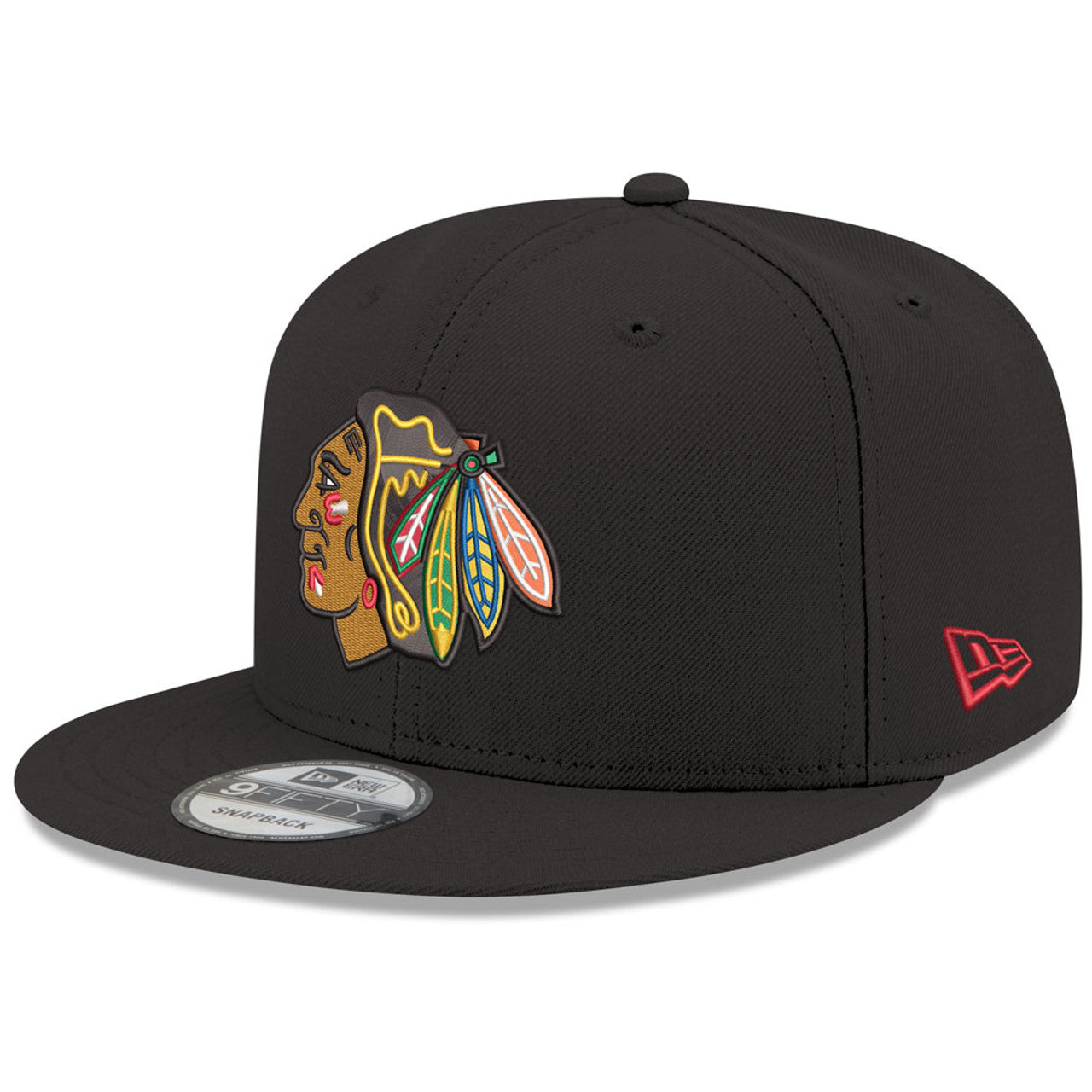 Chicago Blackhawks New Era Black 2024 Winter Classic 9FIFTY Adjustable Snapback Hat