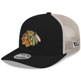 Men's Chicago Blackhawks New Era Black/Stone 2025 Winter Classic 9SEVENTY Trucker Hat - Pro Jersey Sports