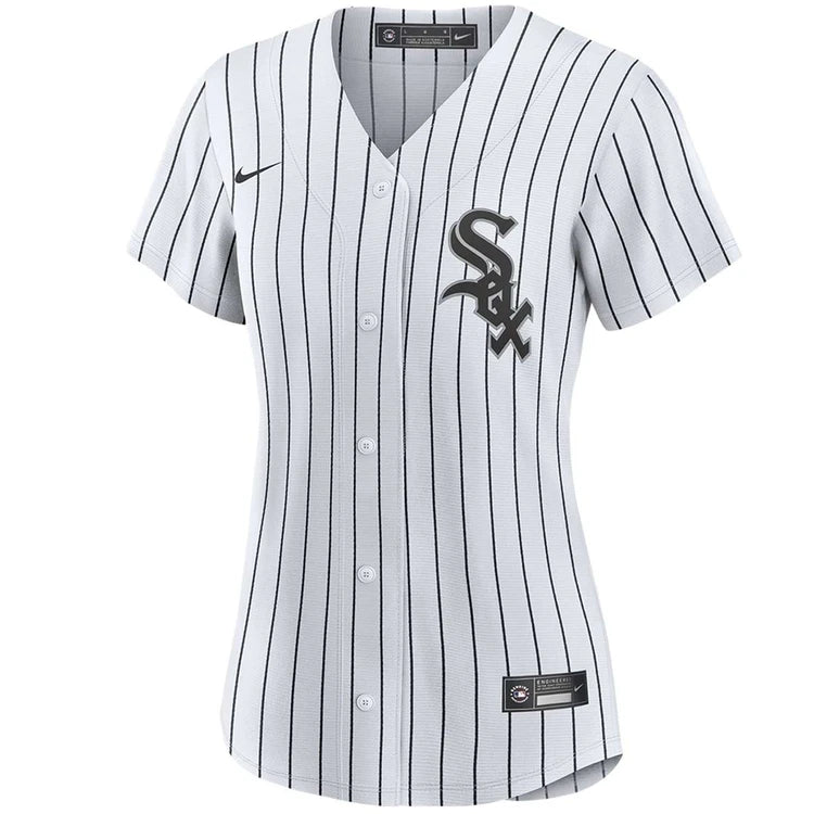 Women's Colson Mongomery Chicago White Sox Nike White Home Replica Team Jersey