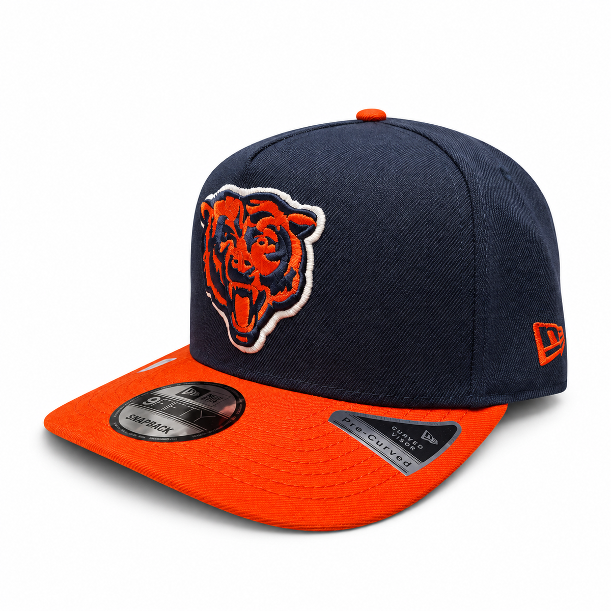 Men's Chicago Bears New Era Primary Logo  Super Bowl XX Patch A-Frame 9FIFTY Snapback Hat