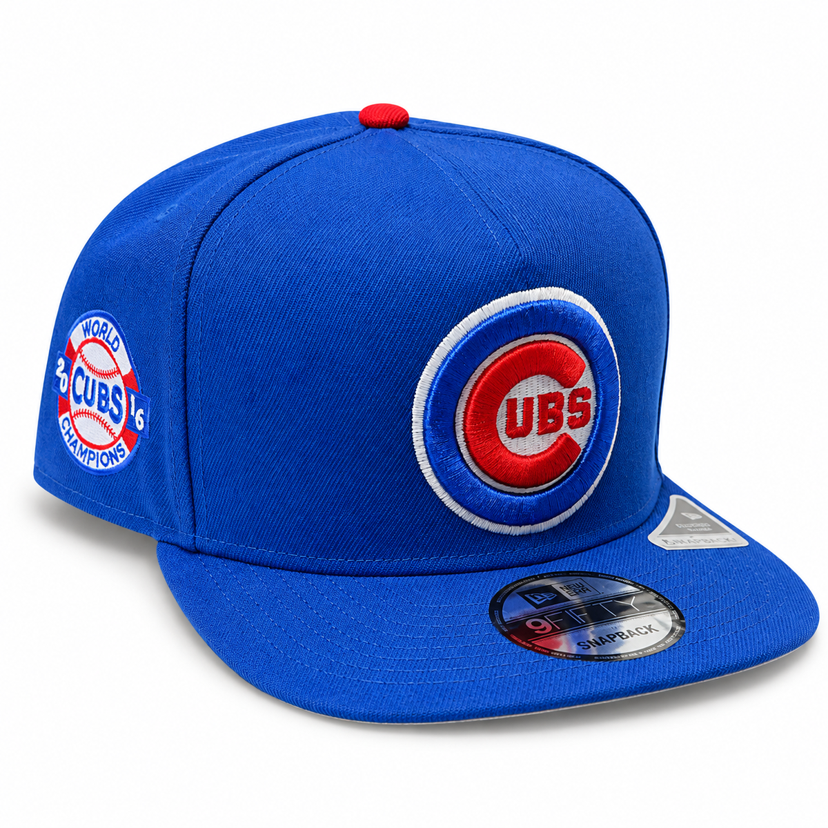 Chicago Cubs New Era 2016 World Series Champions Royal A-Frame 9FIFTY Snapback Hat