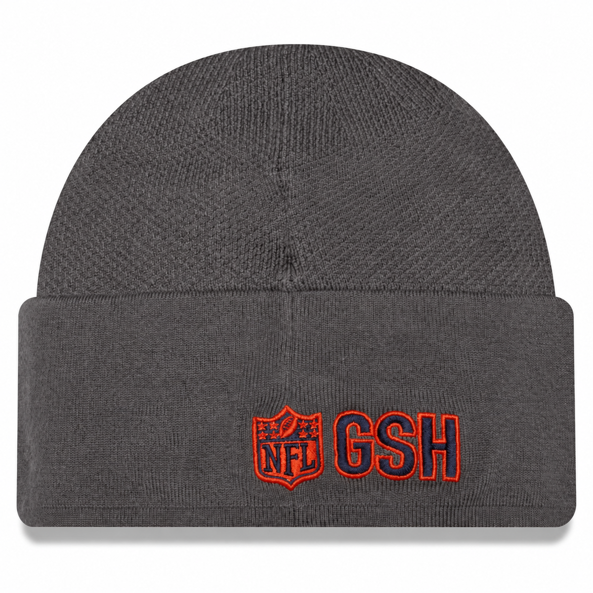Chicago Bears 2026 New Era Official Sideline Gray Skully Knit Hat- B Logo