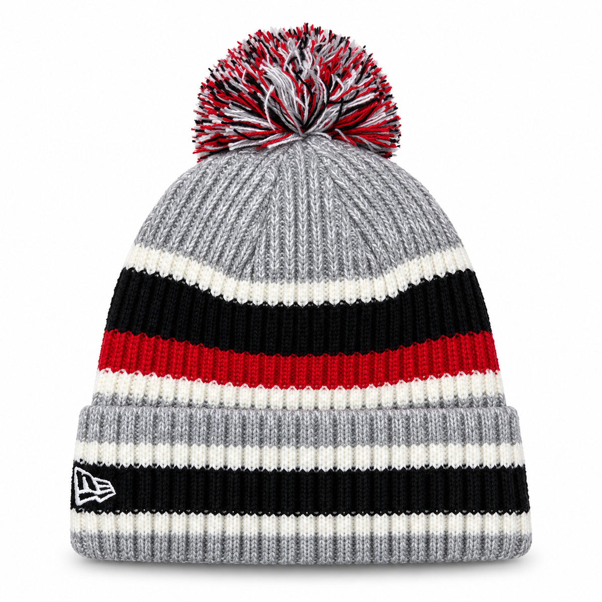 Chicago Blackhawks Primary Logo Fan Pack Pom Knit