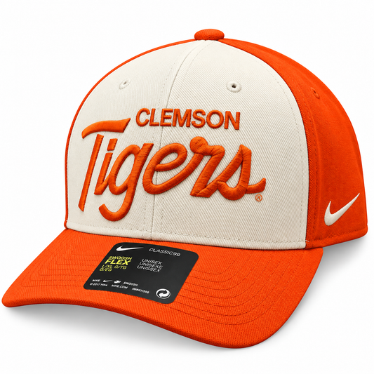 Clemson Tigers Nike NCAA Classic 99 Swoosh Flex Fit Hat