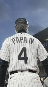 Men's Papa Emeritus IV Chicago White Sox NIKE Replica Home Premium Twill Jersey - Pro Jersey Sports
