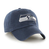 Seattle Seahawks '47 Brand Navy Franchise Fitted Hat - Pro Jersey Sports