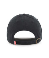 Kansas City Chiefs Black Clean Up Adjustable Hat By 47 Brand - Pro Jersey Sports