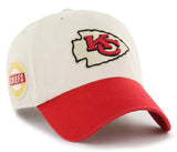 Kansas City Chiefs Sidestep Clean Up Adjustable Hat By 47 Brand - Pro Jersey Sports