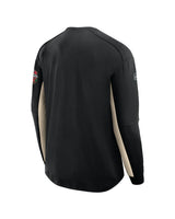 Men's Chicago Blackhawks 2025 NHL Winter Classic Fanatics Authentic Pro Black Crew Neck Long Sleeve Shirt - Pro Jersey Sports