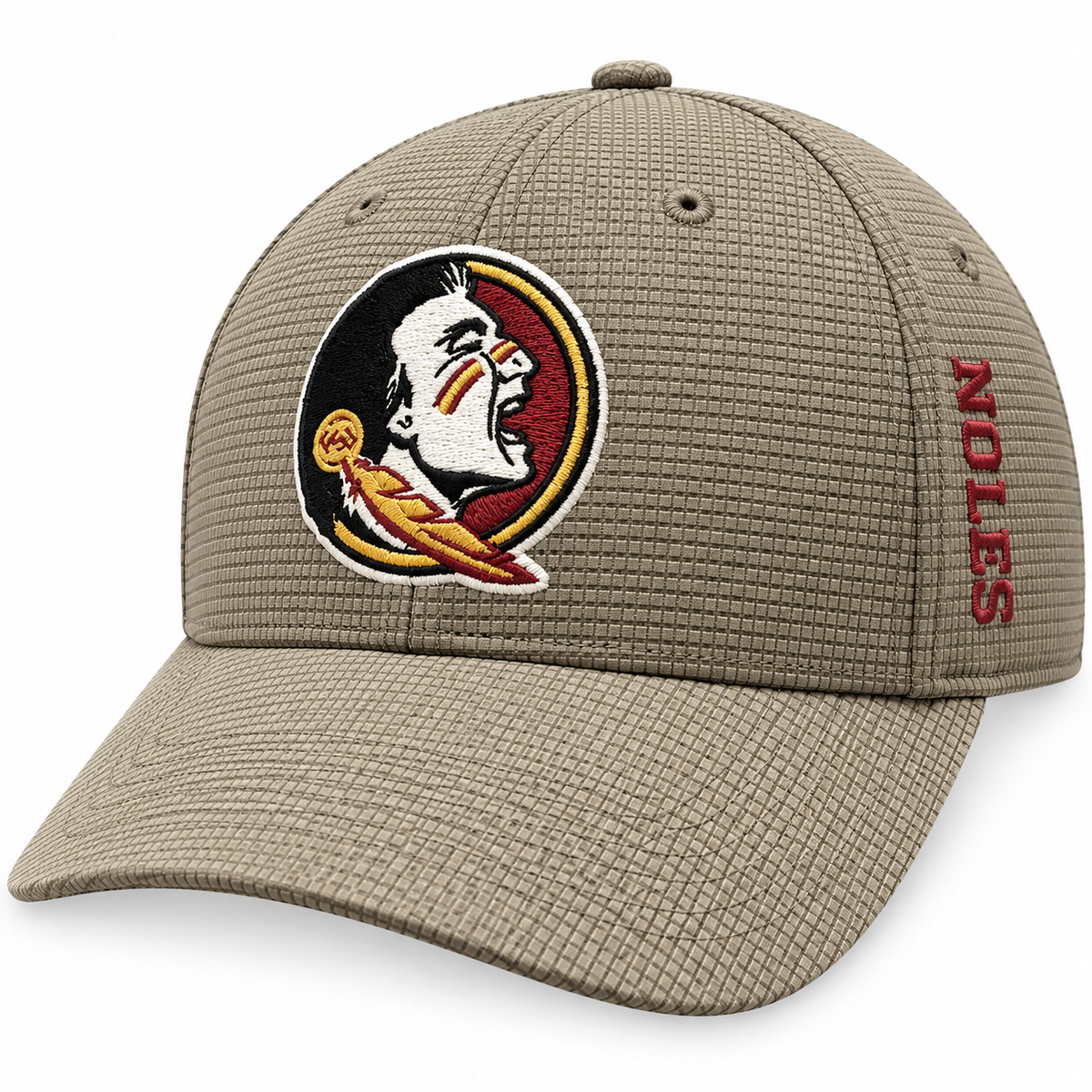 Florida State Seminoles NCAA TOW "Booster Plus" Memory Fit Flex Hat - Charcoal