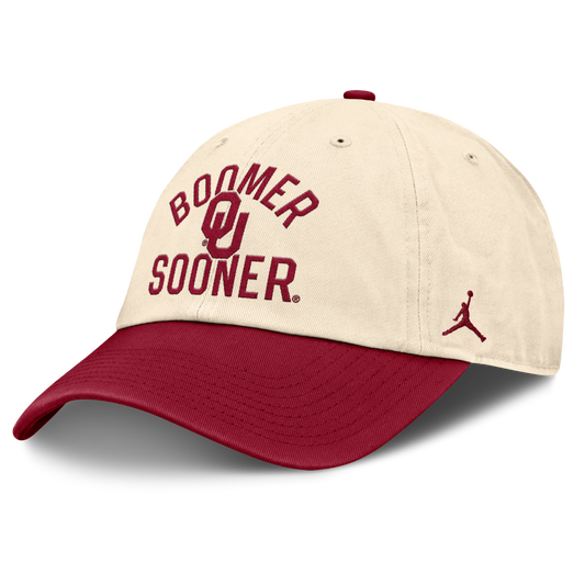Oklahoma Sooners Nike Unisex 2026 Primetime Natural 2-Tone Club Adjustable Hat - Natural - Pro Jersey Sports