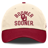 Oklahoma Sooners Nike Unisex 2026 Primetime Natural 2-Tone Club Adjustable Hat - Natural - Pro Jersey Sports