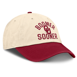 Oklahoma Sooners Nike Unisex 2026 Primetime Natural 2-Tone Club Adjustable Hat - Natural - Pro Jersey Sports
