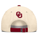 Oklahoma Sooners Nike Unisex 2026 Primetime Natural 2-Tone Club Adjustable Hat - Natural - Pro Jersey Sports