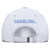 North Carolina Tar Heels Nike Club White Unstructured Adjustable Hat - Pro Jersey Sports