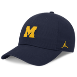 Michigan Wolverines Jordan Brand Club H86 Unstructured Adjustable Hat-Navy - Pro Jersey Sports