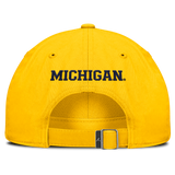 Michigan Wolverines Nike Maize Club Primetime Adjustable Hat - Pro Jersey Sports