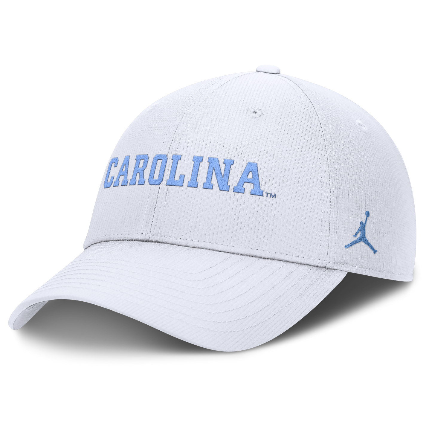 North Carolina Tar Heels Jumpman White Club Adjustable Hat