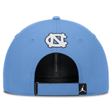 North Carolina Tar Heels Jordan Brand Club Performance Adjustable Hat-Valor Blue - Pro Jersey Sports