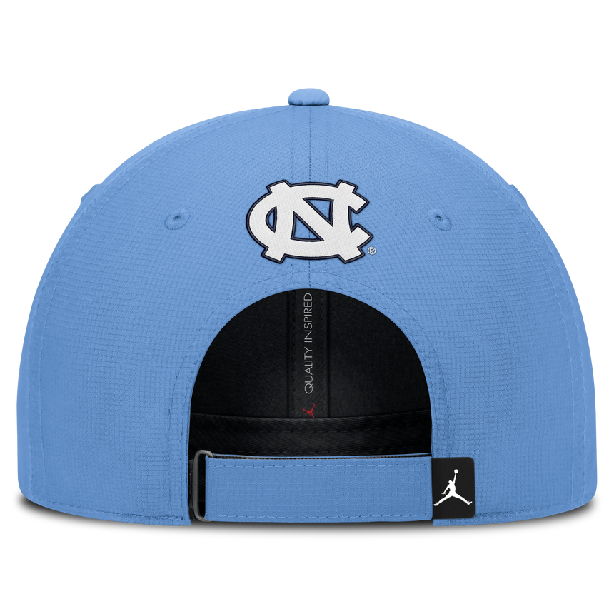 North Carolina Tar Heels Jordan Brand Club Performance Adjustable Hat-Valor Blue - Pro Jersey Sports