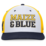 Michigan Wolverines Nike Pro Local Navy Jumpman Adjustable Snapback Hat - Pro Jersey Sports