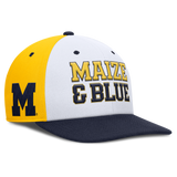 Michigan Wolverines Nike Pro Local Navy Jumpman Adjustable Snapback Hat - Pro Jersey Sports