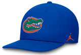 Florida Gators Jumpman Blue Club Snapback Adjustable Hat - Pro Jersey Sports