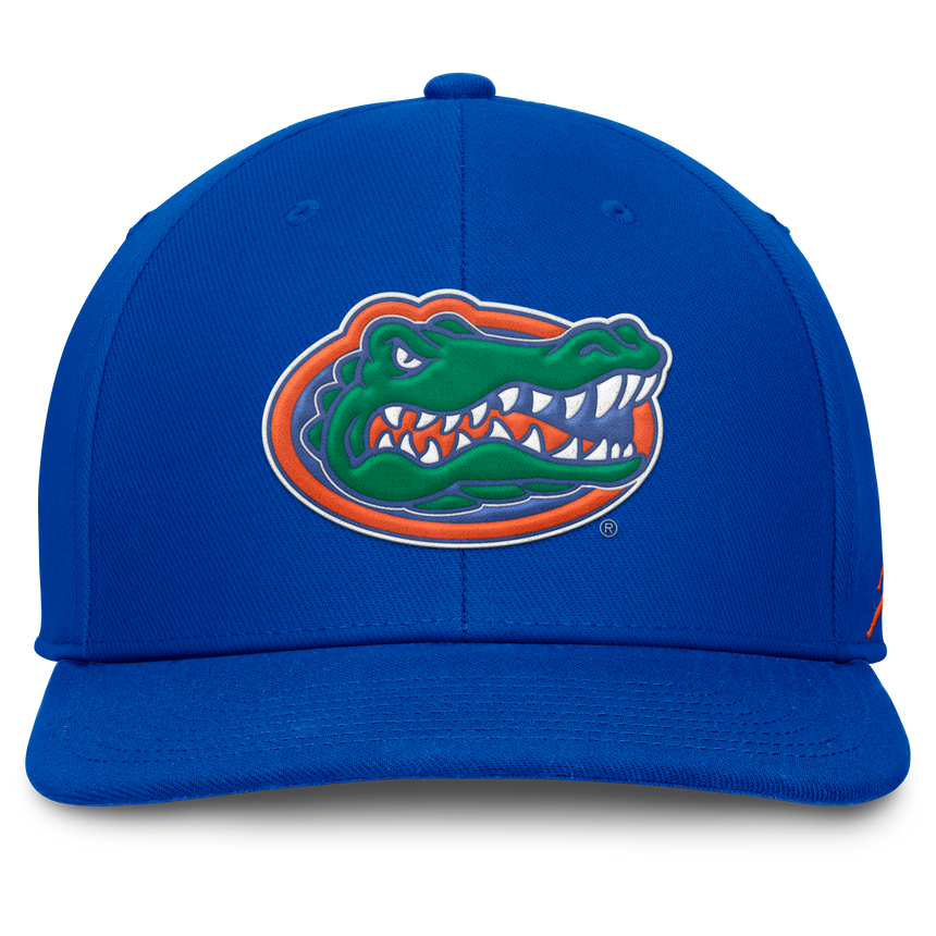 Florida Gators Jumpman Blue Club Snapback Adjustable Hat - Pro Jersey Sports