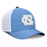 North Carolina Tar Heels Nike Rise Primetime Valor Blue Adjustable Snapback Trucker Hat - Pro Jersey Sports