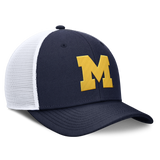Michigan Wolverines Jumpman Club Navy Adjustable Snapback Trucker Hat - Pro Jersey Sports