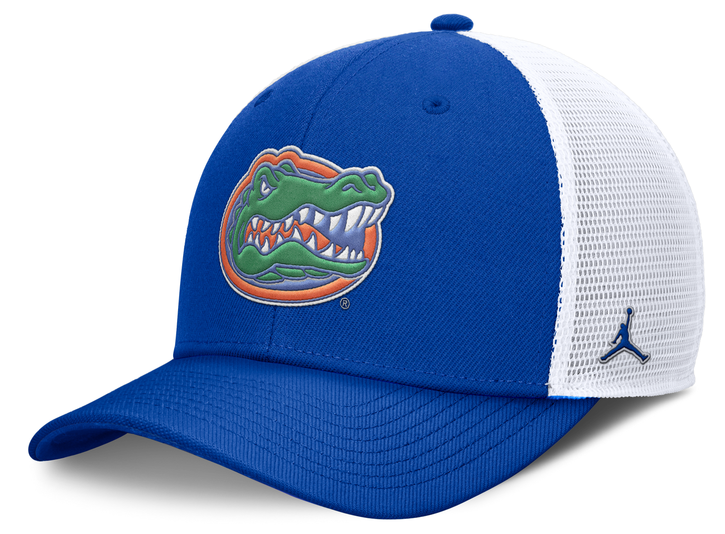 Florida Gators Jumpman Club Blue Adjustable Snapback Trucker Hat - Pro Jersey Sports