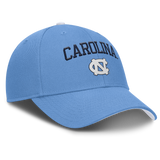 North Carolina Tar Heels Nike Club Primetime Valor Blue Adjustable Hat - Pro Jersey Sports