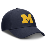 Michigan Wolverines Jumpman Navy Club Adjustable Hat - Pro Jersey Sports