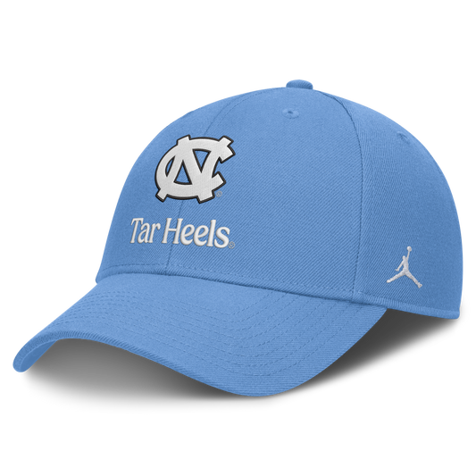 North Carolina Tar Heels Jordan Brand Primetime Rise Adjustable Hat - Carolina Blue - Pro Jersey Sports