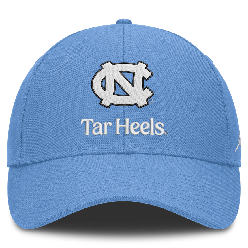 North Carolina Tar Heels Jordan Brand Primetime Rise Adjustable Hat - Carolina Blue - Pro Jersey Sports