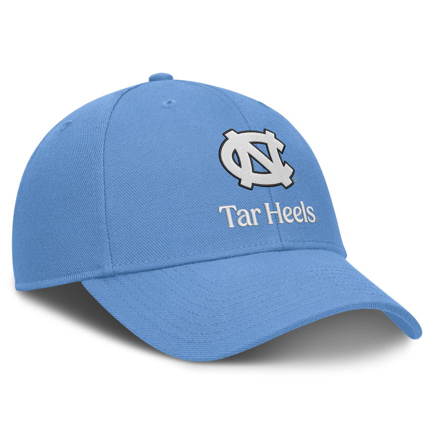 North Carolina Tar Heels Jordan Brand Primetime Rise Adjustable Hat - Carolina Blue - Pro Jersey Sports