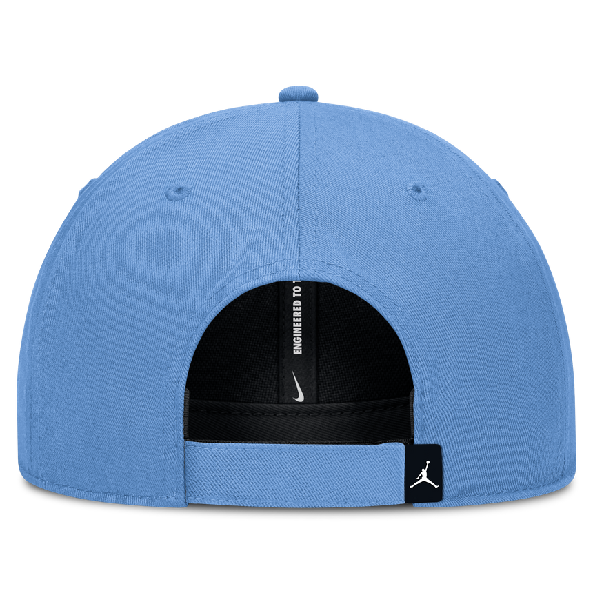 North Carolina Tar Heels Jordan Brand Primetime Rise Adjustable Hat - Carolina Blue - Pro Jersey Sports
