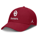 Oklahoma Sooners Jordan Brand Primetime Rise Adjustable Hat -Red - Pro Jersey Sports