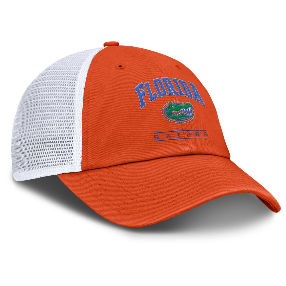 Florida Gators Nike Orange Jumpman Club Unstructured Adjustable Trucker Hat - Pro Jersey Sports