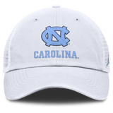 North Carolina Tar Heels Nike White Jumpman Club Unstructured Adjustable Trucker Hat - Pro Jersey Sports