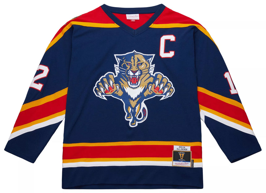 Men's Florida Panthers Olli Jokinen Navy Mitchell & Ness Power Play Jersey - Pro Jersey Sports