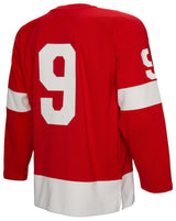 Mitchell & Ness Men's Detroit Red Wings Gordie Howe #9 1960 Red Power Play Vintage Replica Jersey - Pro Jersey Sports