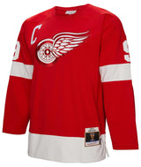 Mitchell & Ness Men's Detroit Red Wings Gordie Howe #9 1960 Red Power Play Vintage Replica Jersey - Pro Jersey Sports