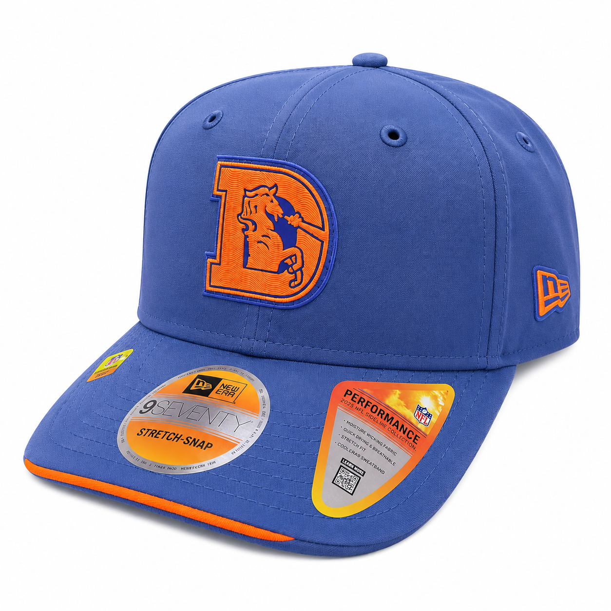 Men's Denver Broncos New Era 2026 NFL Sideline 9SEVENTY Alternate Royal Blue Adjustable Hat