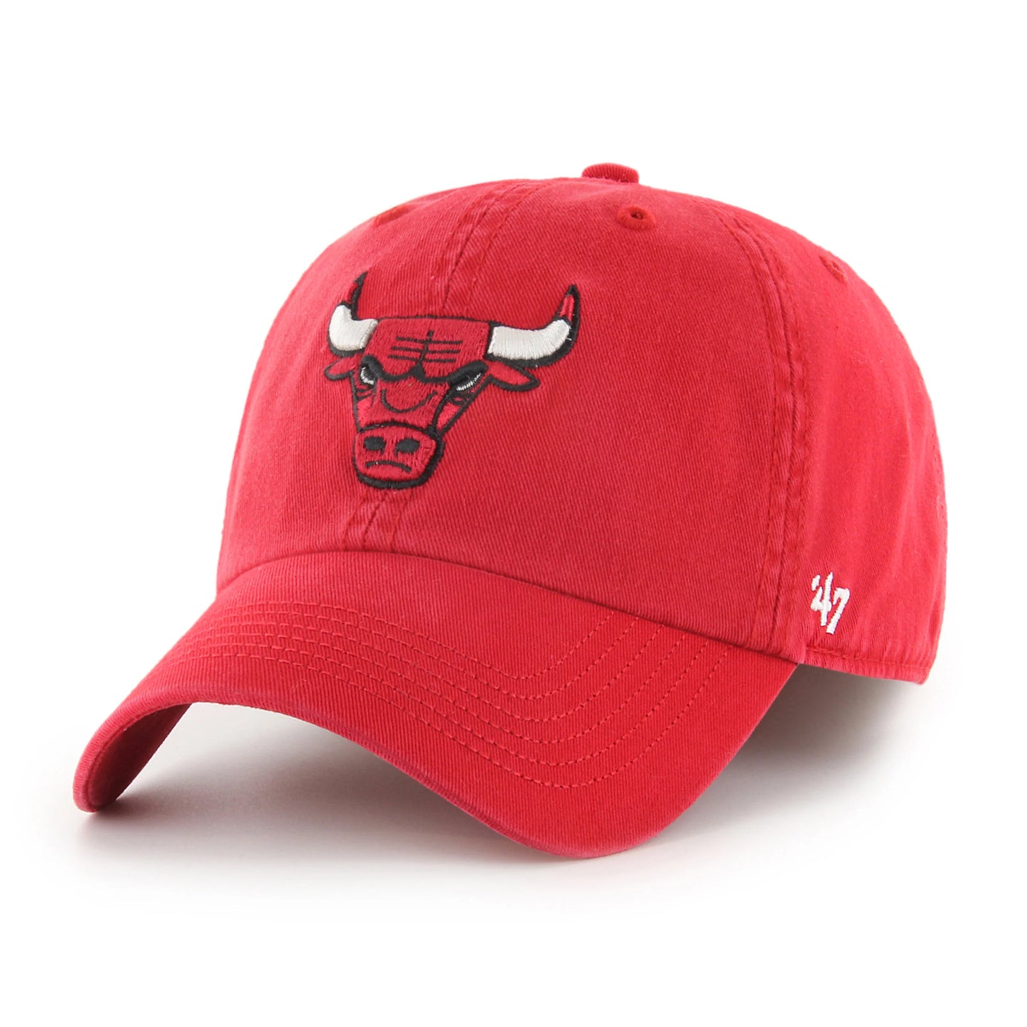 Chicago Bulls Red Fitted Franchise Cap by '47 Brand