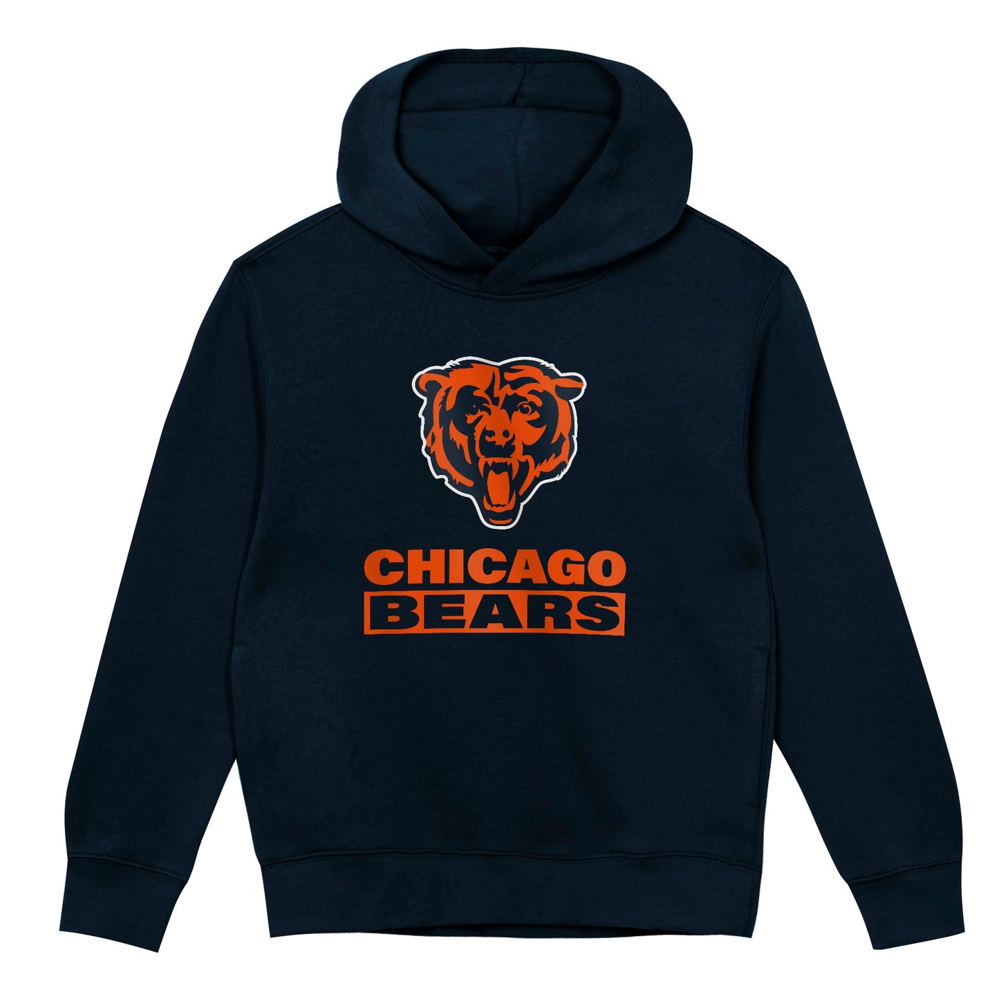 Chicago Bears Child Back to Basics Navy Hoodie - Pro Jersey Sports