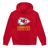 Kansas City Chiefs Youth Back to Basics Red Hoodie - Pro Jersey Sports