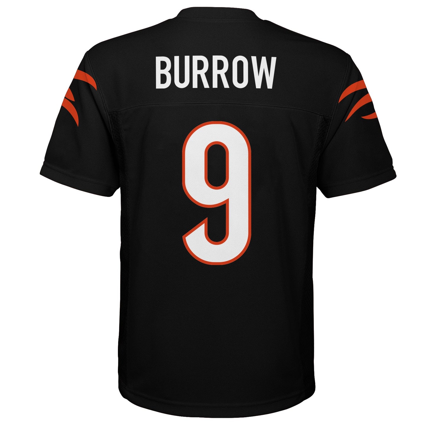 Kids Joe Burrow Cincinnati Bengals Black NFL Mid-Tier Jersey